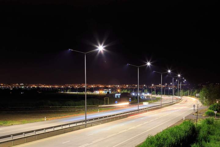 Éclairage routier Gironde